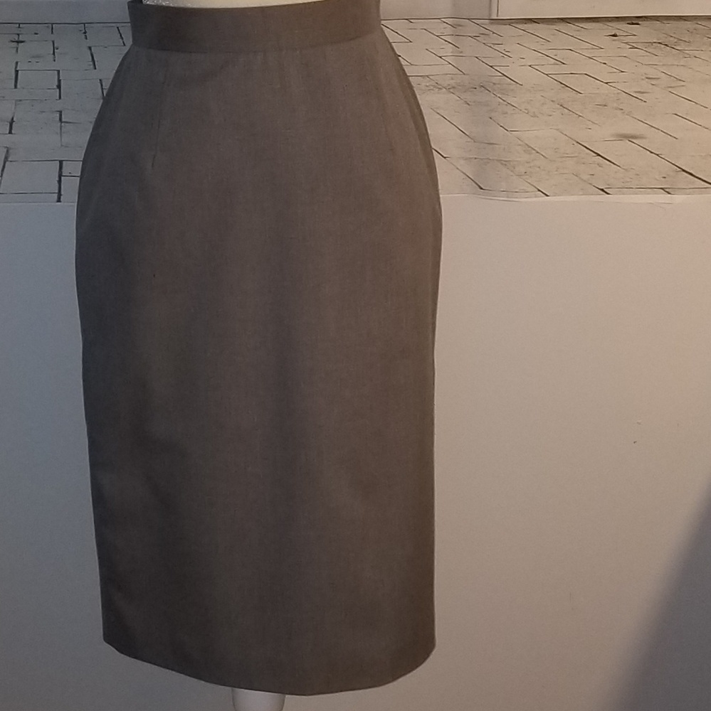 Ann Taylor Pencil Skirt Gray